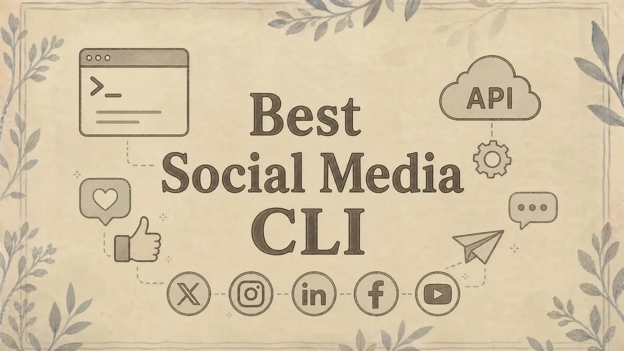 6 Best Social Media CLI Tools for Posting & Automation